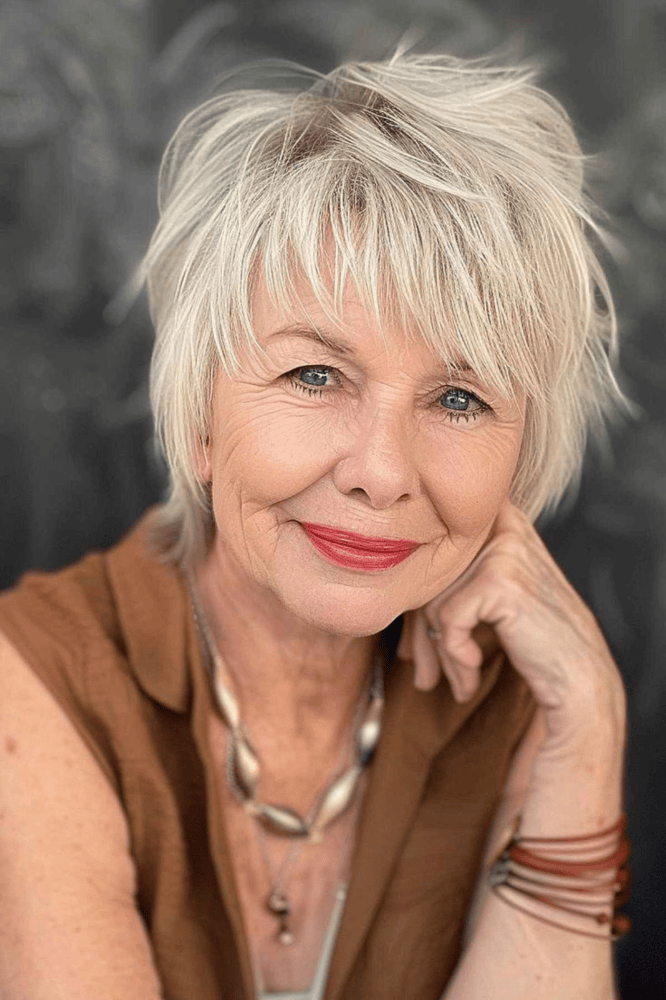 15 Stunning Haircuts For Women Over 75 Fabbon