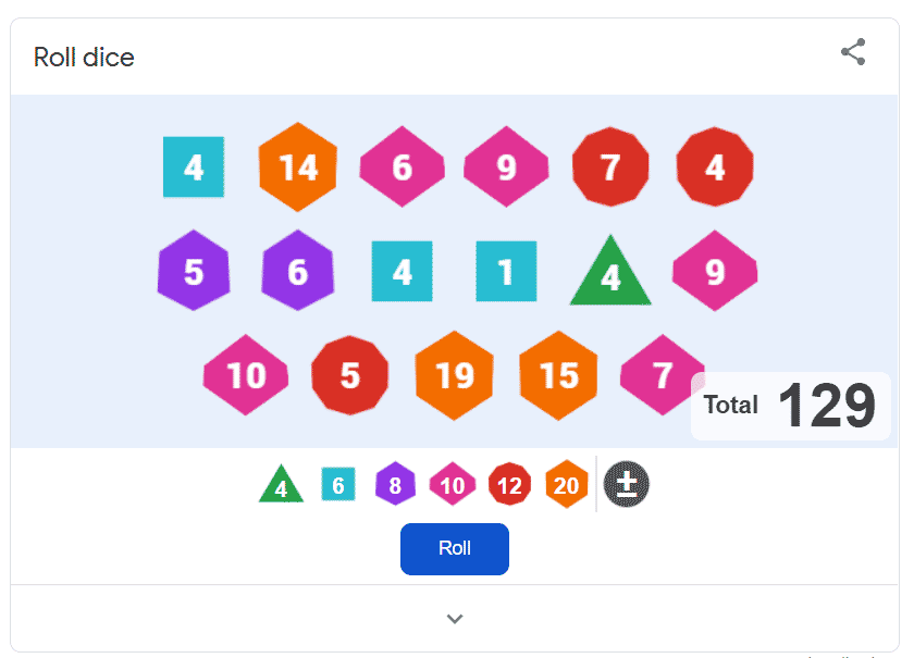 Google Dice A Creative Way to Roll the Dice
