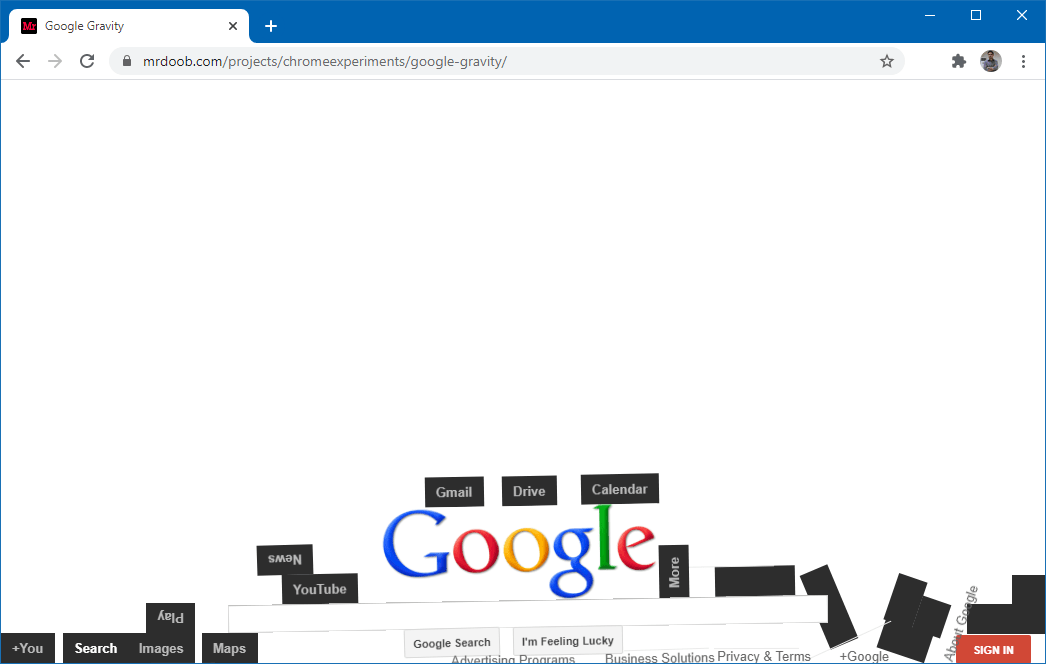 How To Use Google Gravity