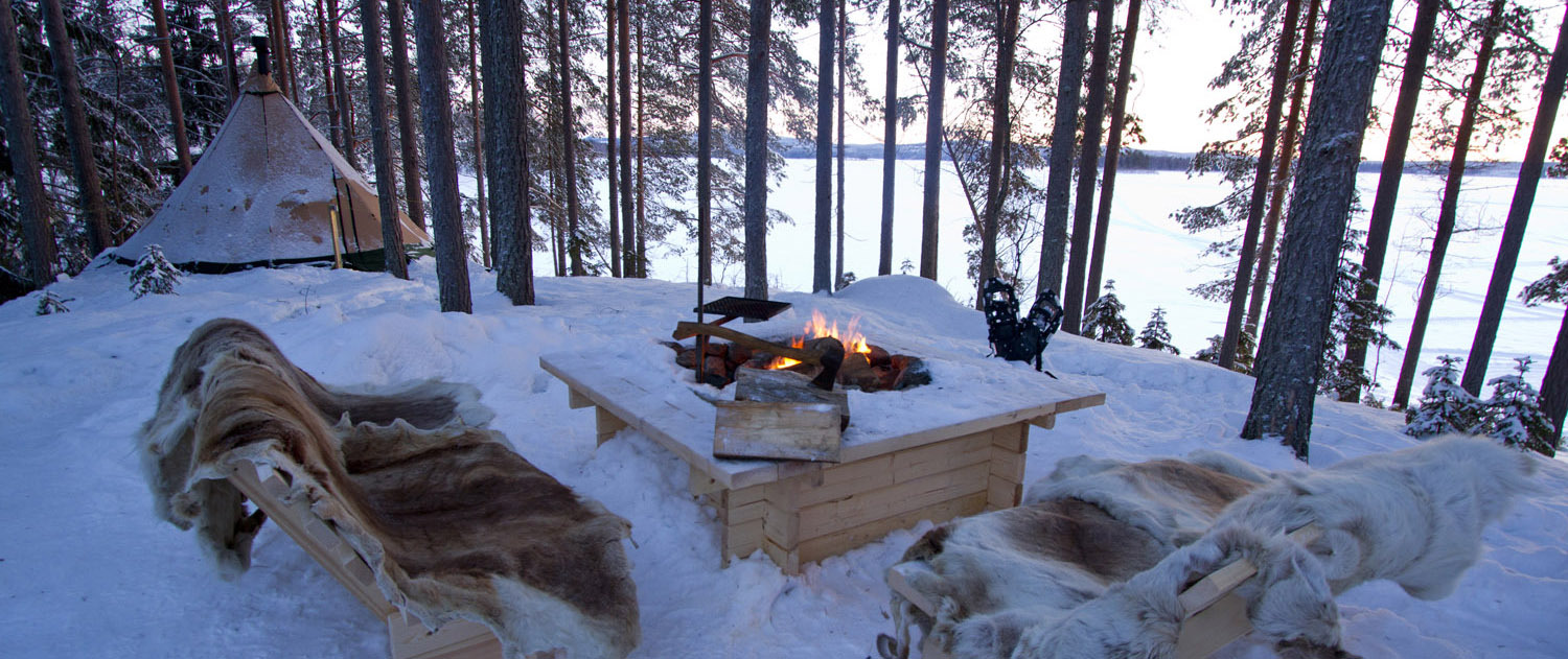 Glamping Under The Northern Lights in Finland