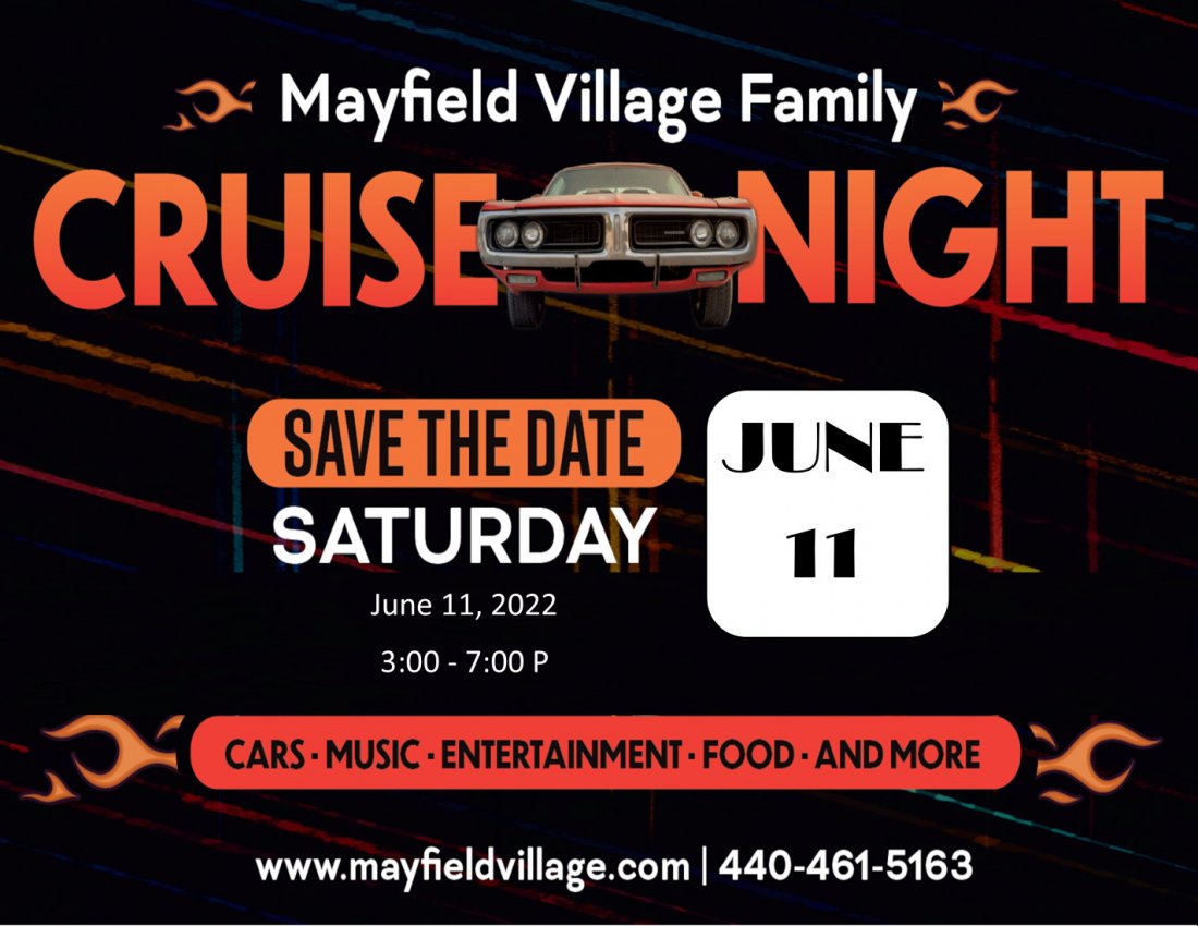 Mayfield Village Family Cruise Night 2022 300 p Cruise Time Tickets