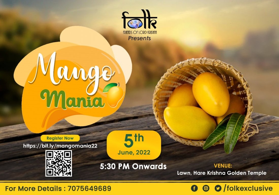 Mango Mania 2022 Youth Festival Mango Festival Hyderabad FOLK