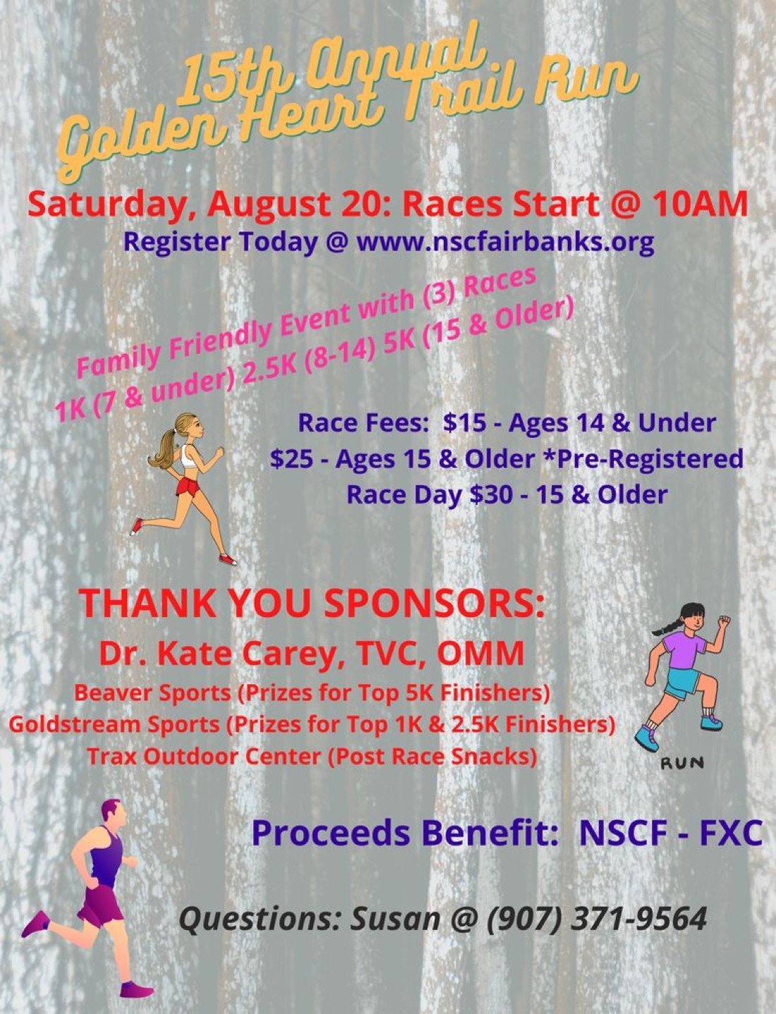 Golden Hearth Trail Run Tickets Birch Hill Recreation Area, Fairbanks