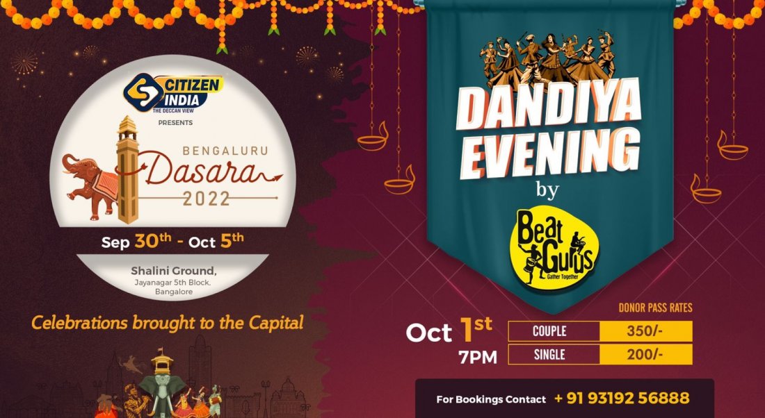 Dandiya Evening by Beat Gurus(Bengaluru Dasara Event 2022) Tickets