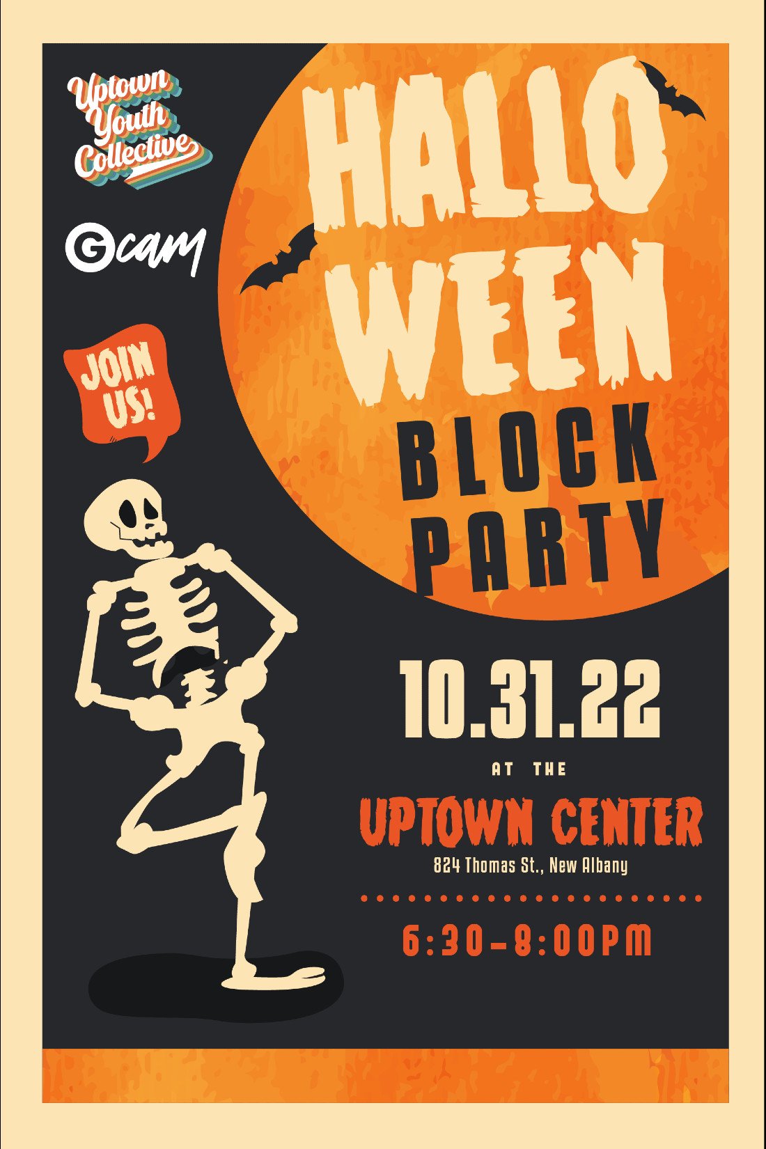 Halloween Block Party Uptown Center, New Albany, IN October 31, 2022