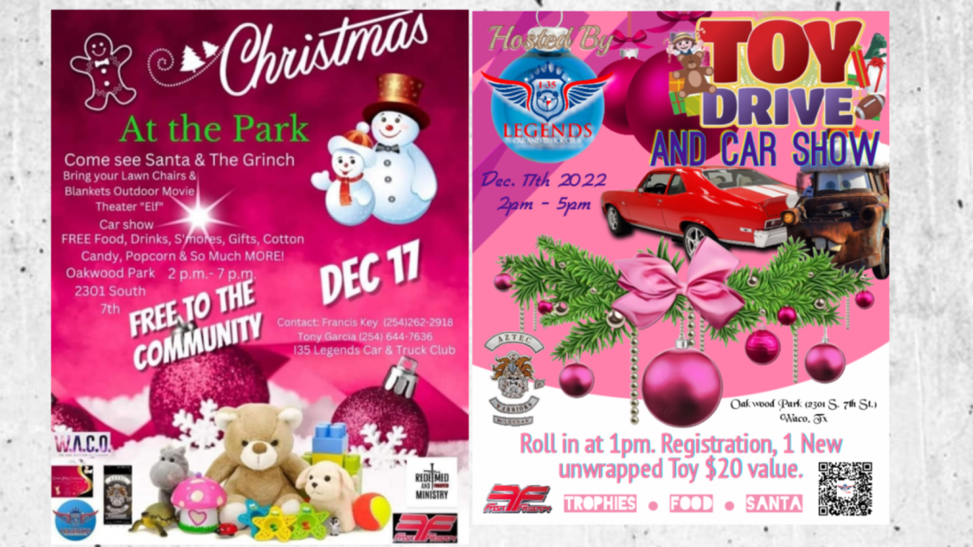 Christmas at the Park Toy Drive and Car Show Tickets Oakwood Park