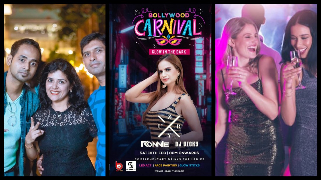 Bollywood Carnival Glow Party Saturday Night Ibar The Park