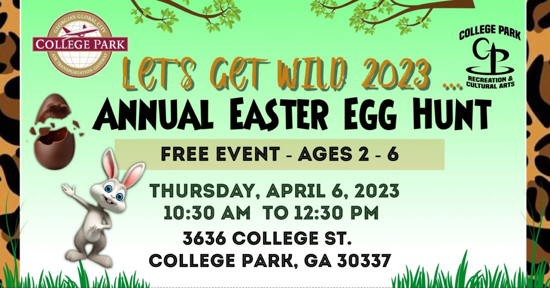 Easter Egg Hunt Gresham Park Recreation Center, Atlanta, GA April 1