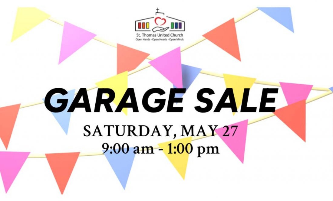 St Thomas United Church Annual Garage Sale St. Thomas United Church