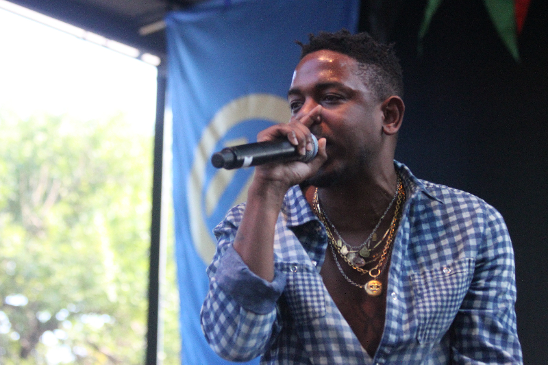 Kendrick Lamar (kendricklamar) performs "ADHD" at Pitchfork Music Festival 2012 Home of Hip