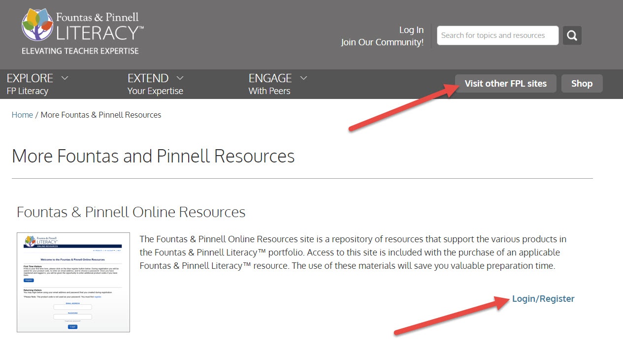 Fountas & Pinnell Online Resources What they are and how to find them