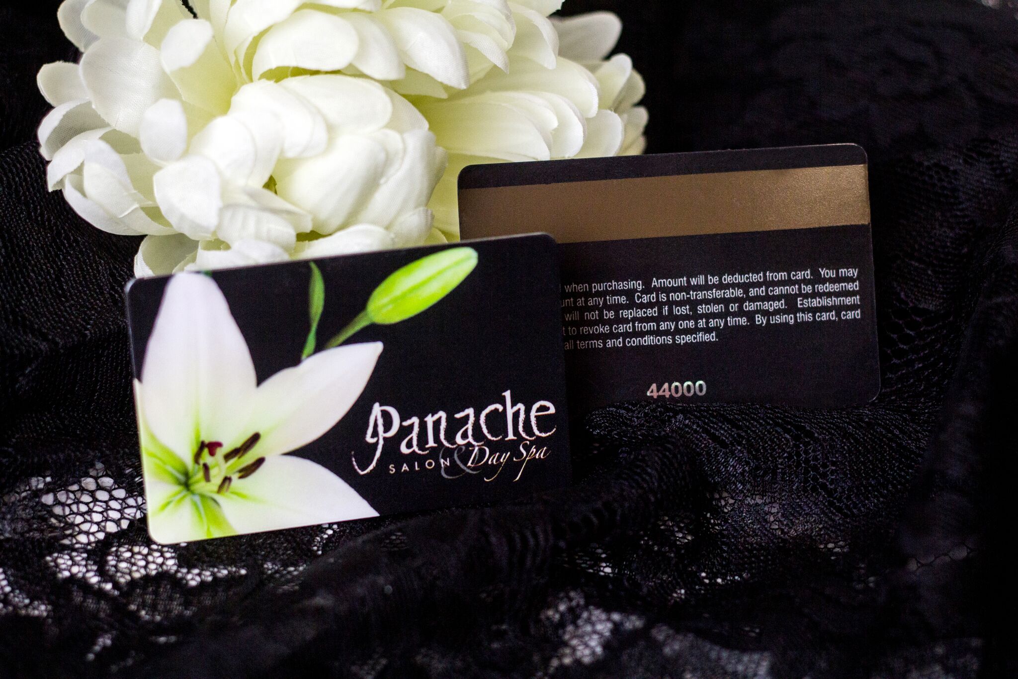 Spa Gift Cards Plastic Printers