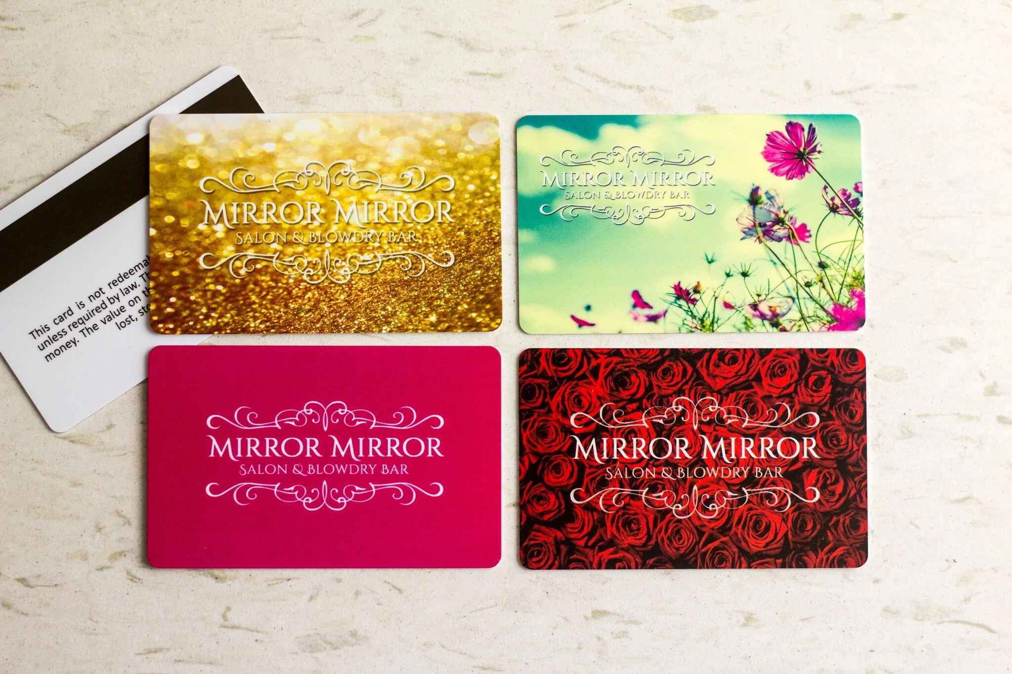 Spa Gift Cards Plastic Printers