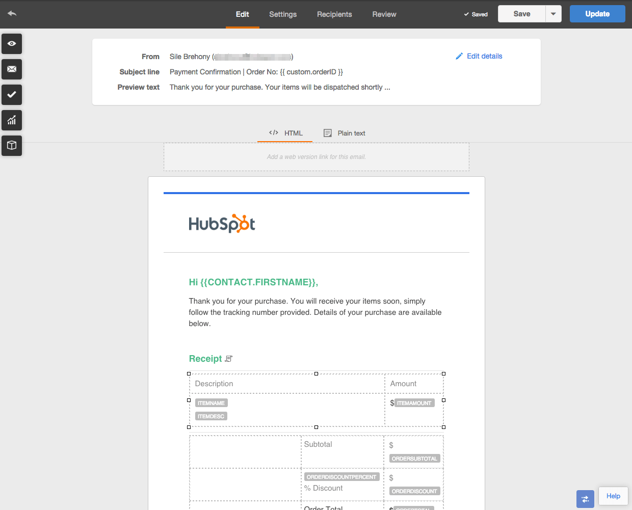 HubSpot Community Transactional Email SingleSend API HubSpot
