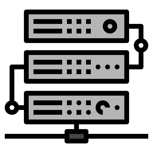 Database, dedicated, server icon
