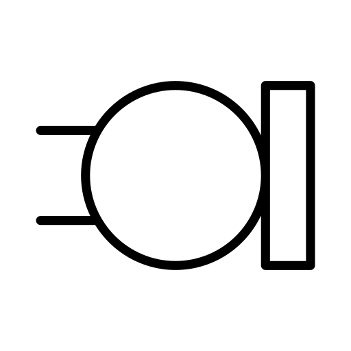 Microphone, mic, electrical, electronic, circuit, component icon