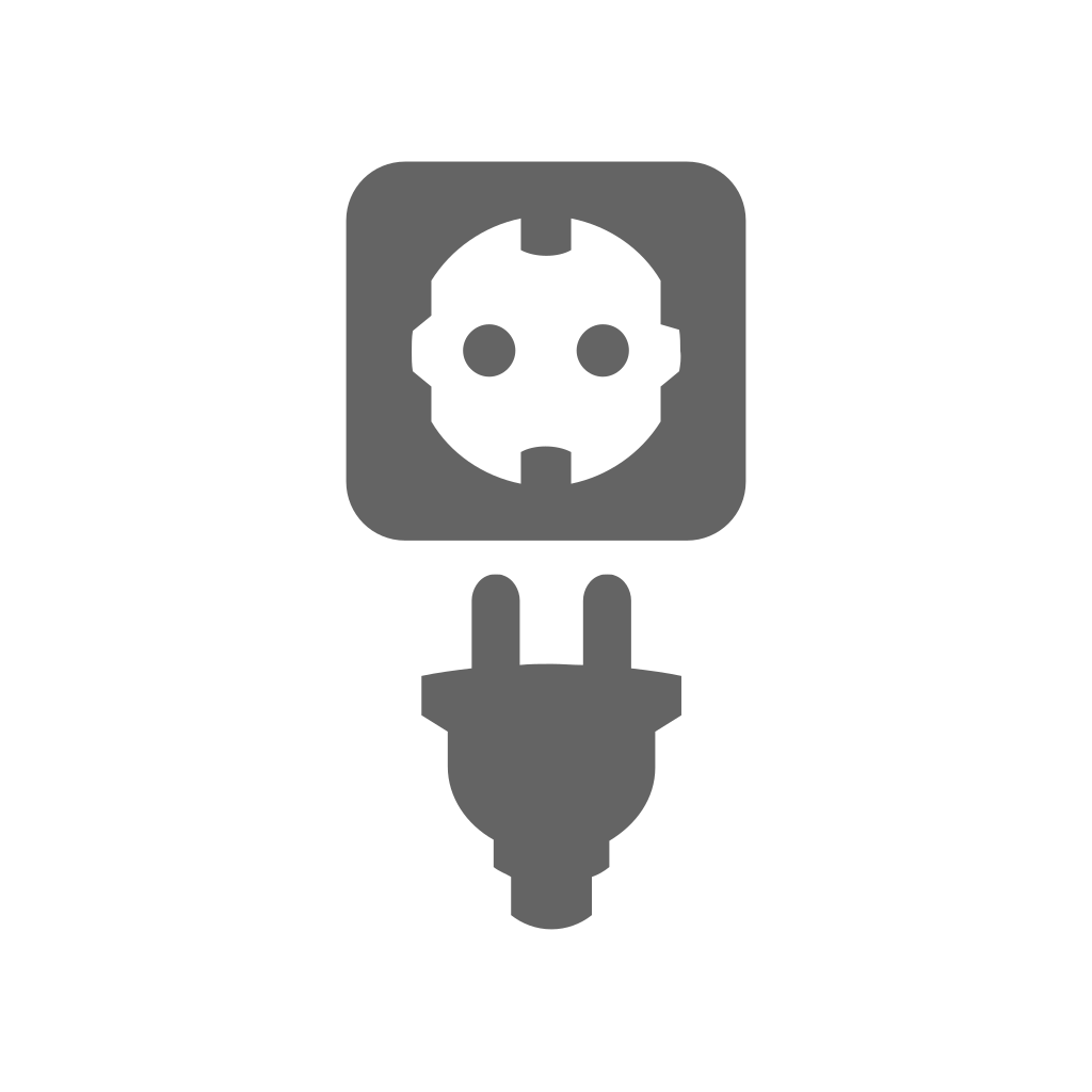 Electrical, outlet, plug, socket, electricity, energy, power icon