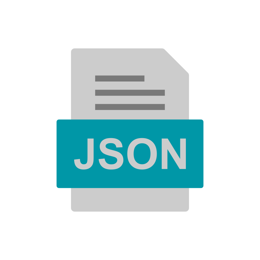 Document, file, format, json icon Download on Iconfinder