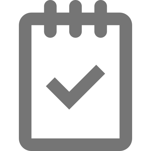 Check, note, notepad, reminder, save, select, write icon