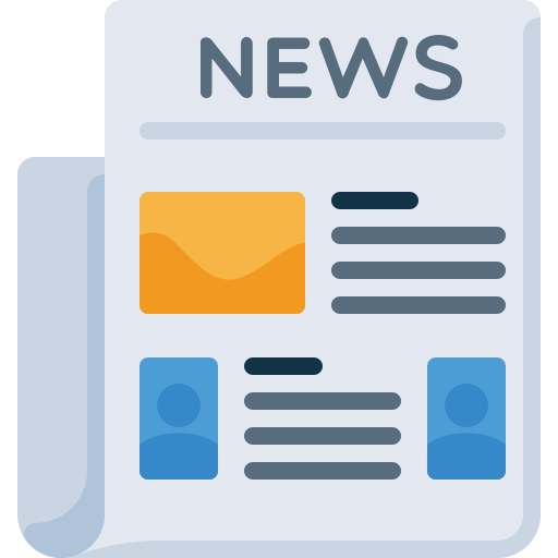 News, newspaper, press icon Download on Iconfinder