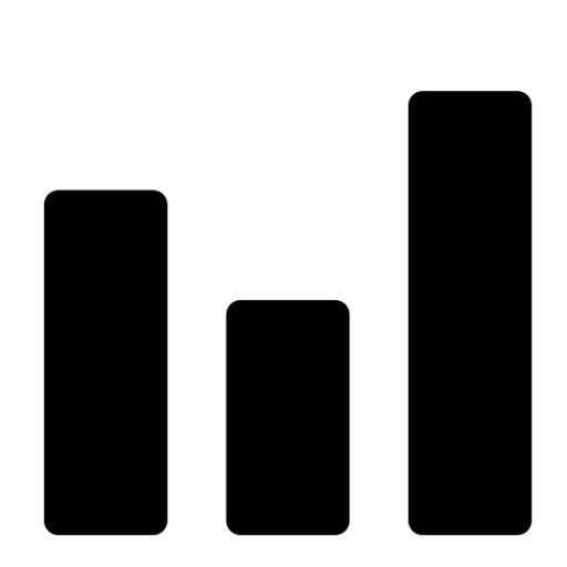 Bar, chart, diagram, graph, statistics icon