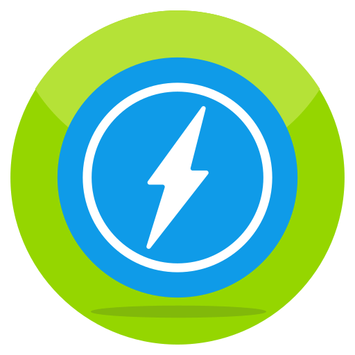 Electric bolt, power bolt, energy bolt, flash bolt, bolt icon