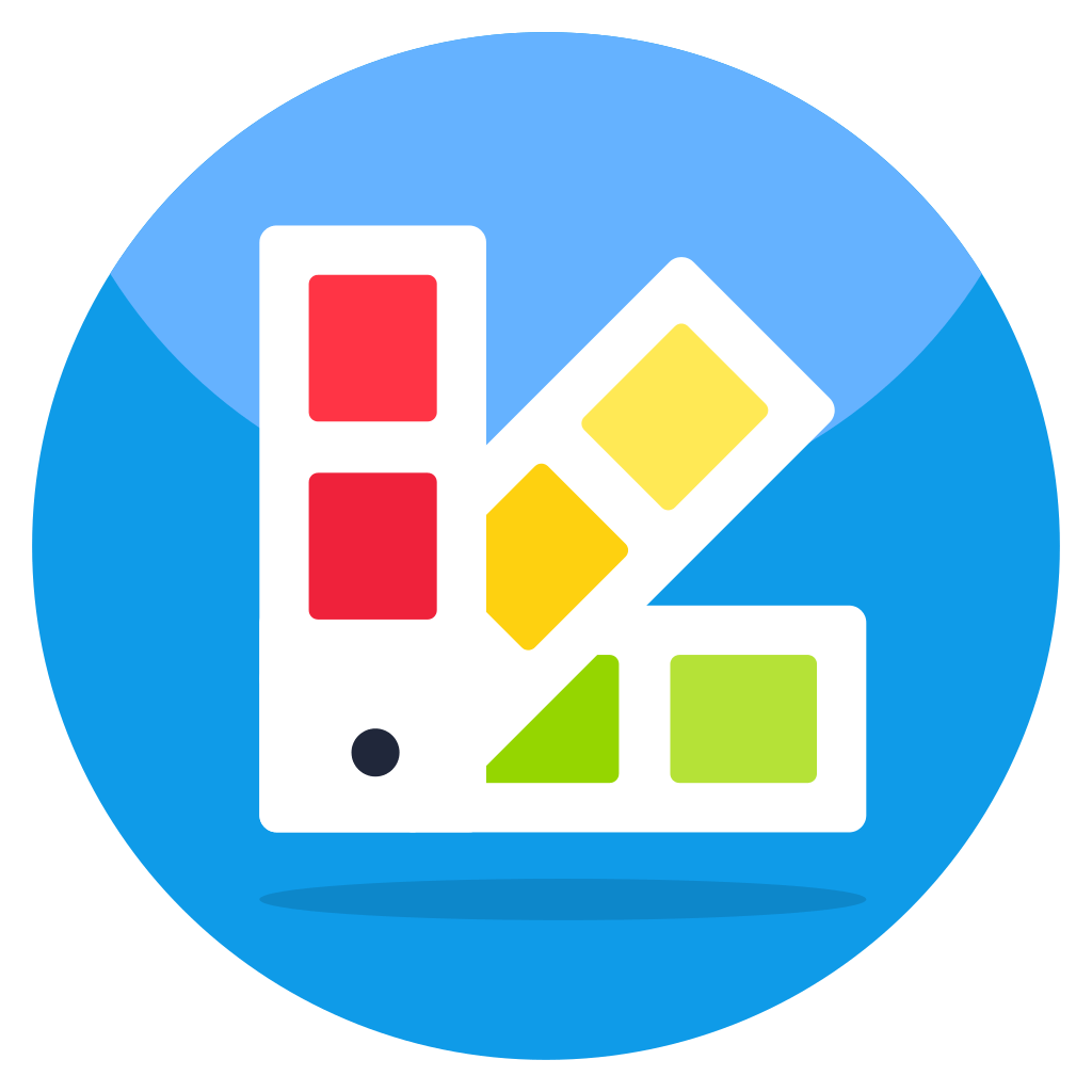 Paint swatches, swatches, color swatches, paint scheme, pantone icon