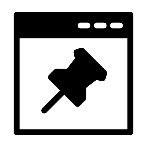 Browser, coding, location, pin, web design icon Download on Iconfinder