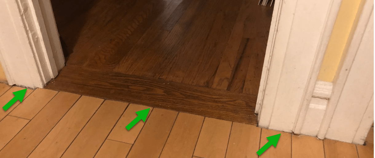 Caulking Vinyl Plank at the room threshold - See Pix | Flooring Forum
