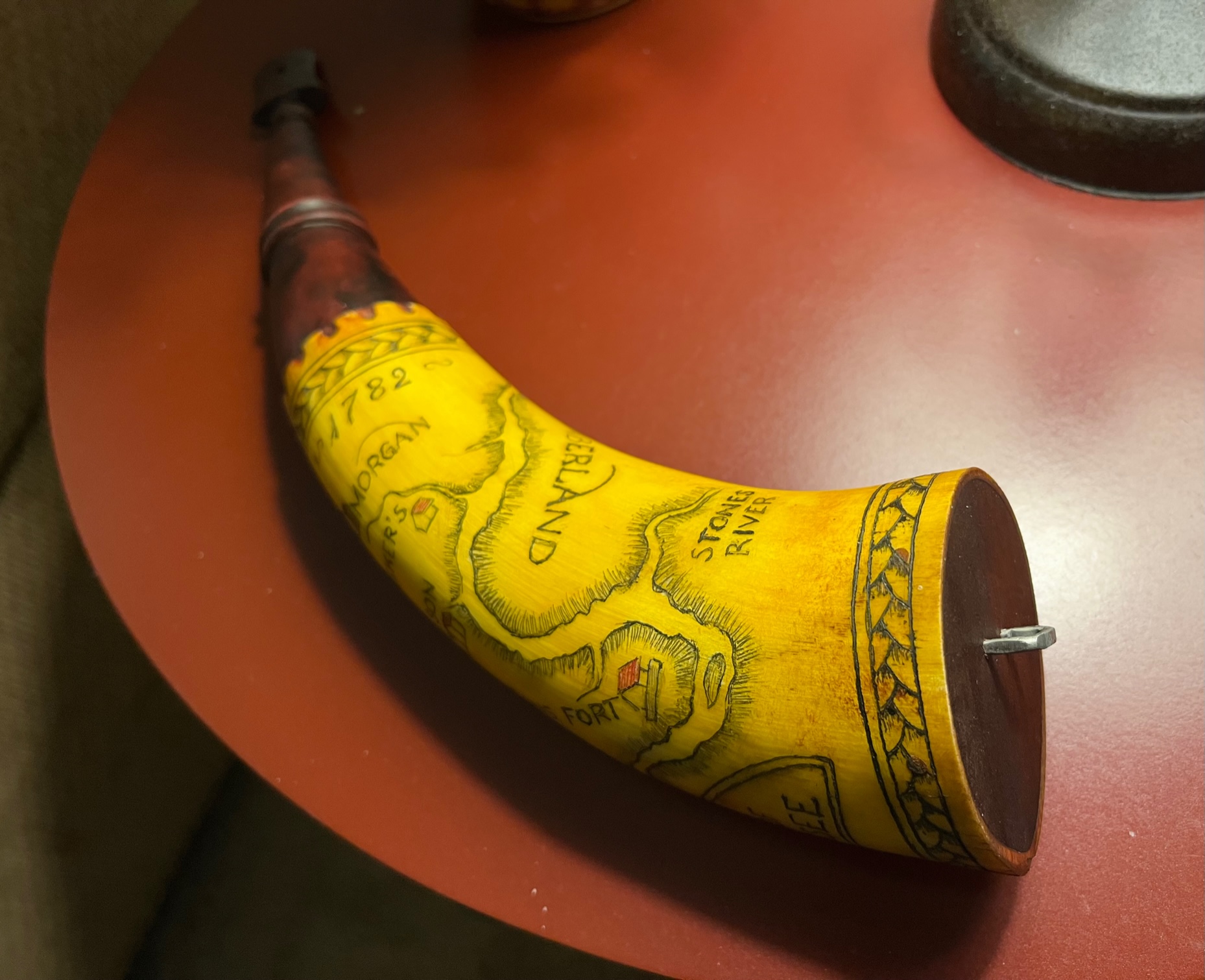 Map Powder Horn 34 The Muzzleloading Forum