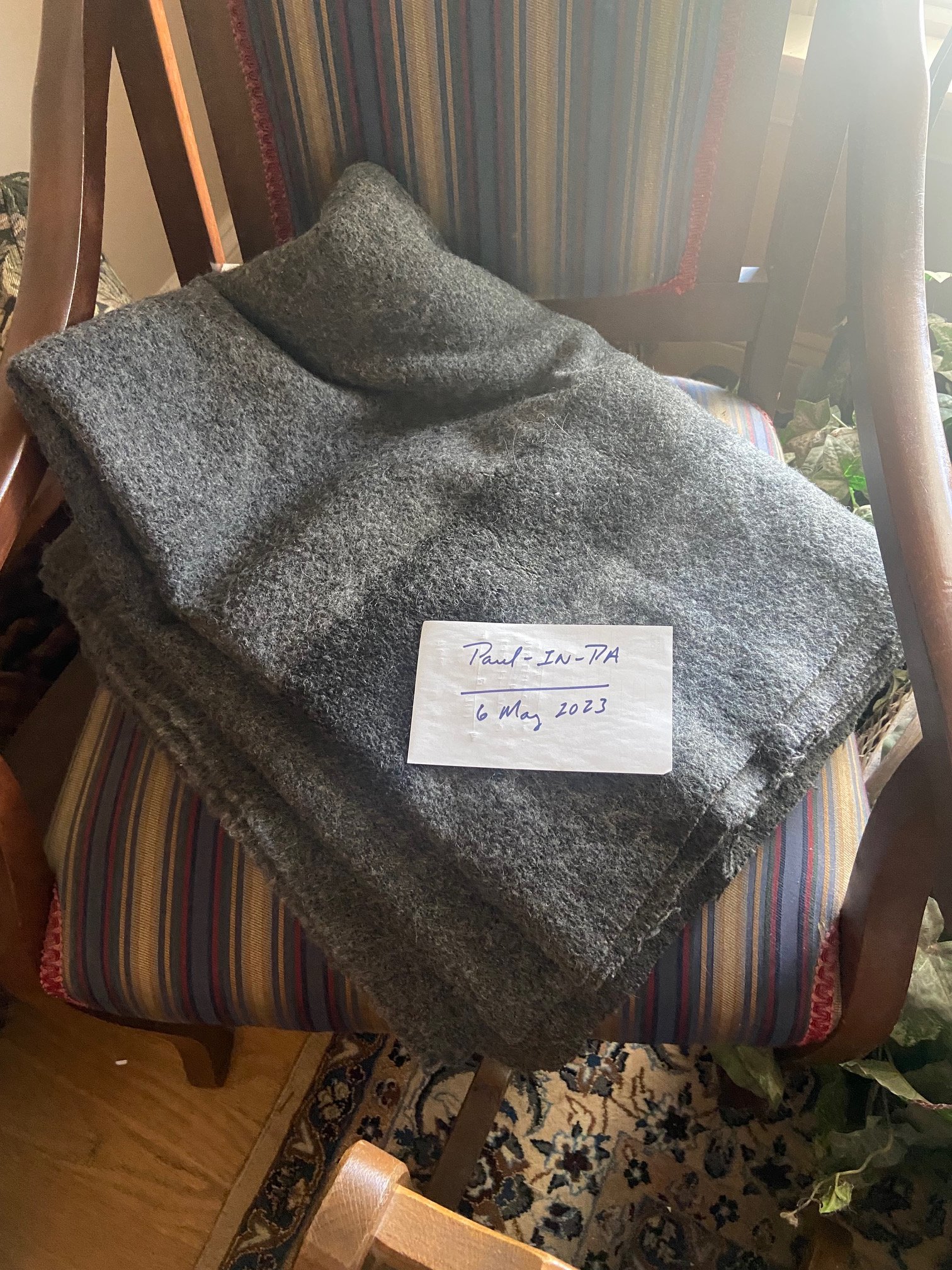 SOLD WTS Used Woolrich Civil War Gettysburg Blanket The