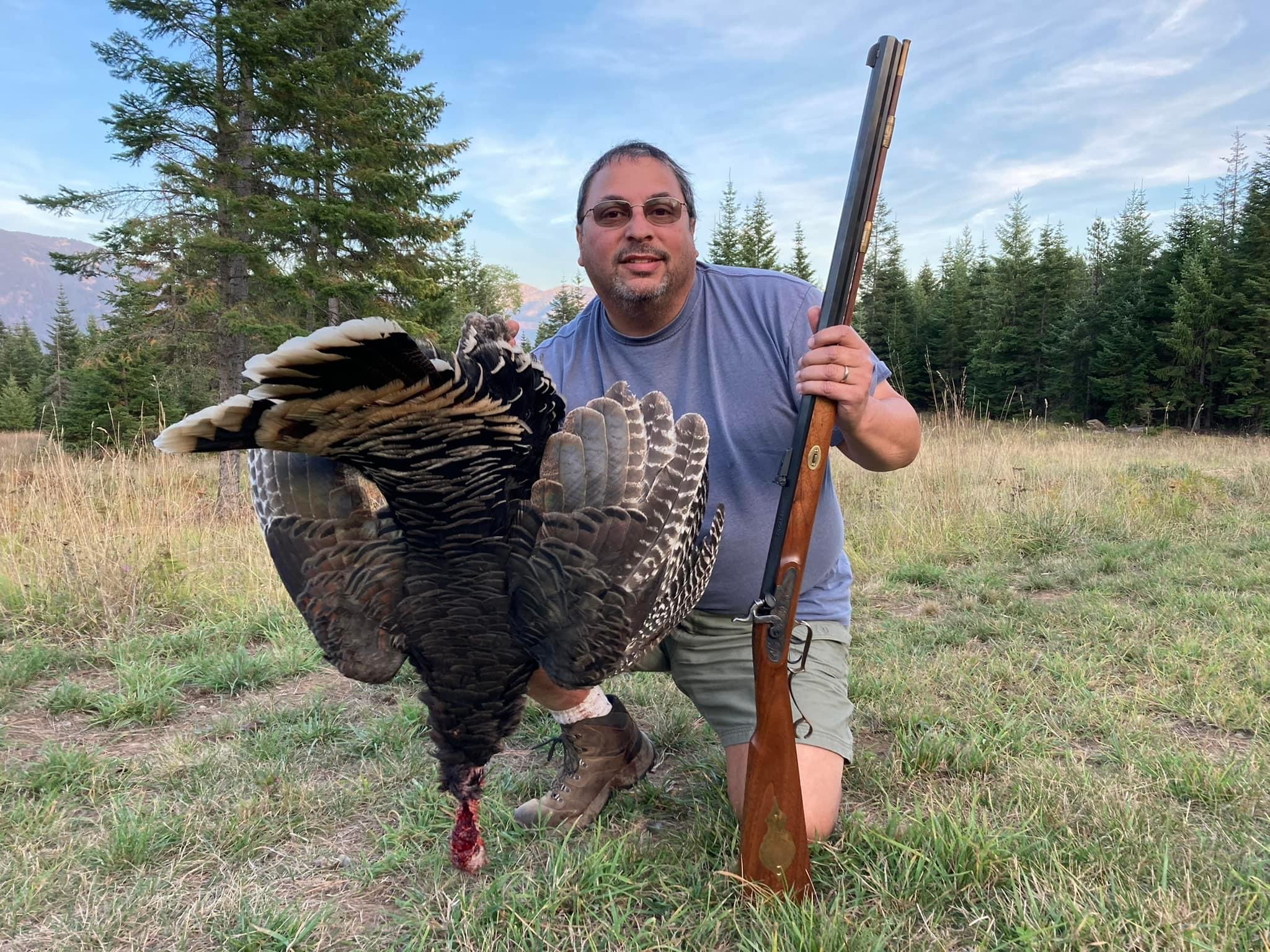 What is the reasonable distance to quickly kill a turkey with a