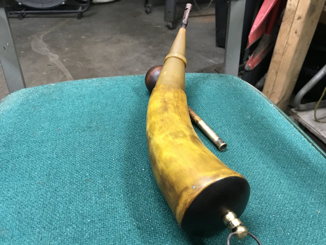 WITHDRAWN Powder horn for sale The Muzzleloading Forum
