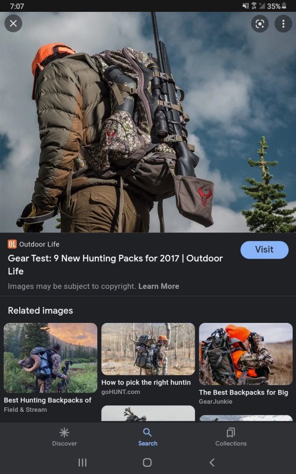 Backpacking with longer rifles The Muzzleloading Forum