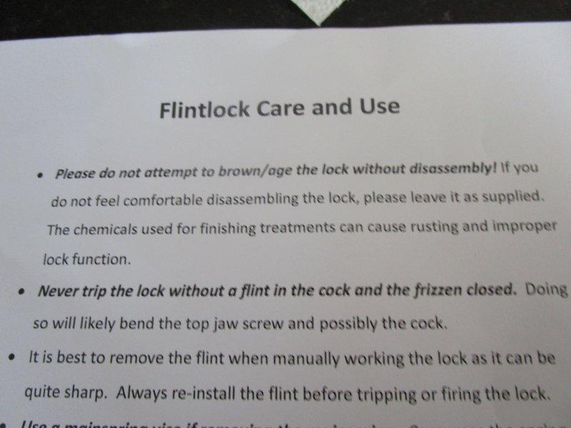 Questions on finishing technique on Kibler lock The Muzzleloading Forum