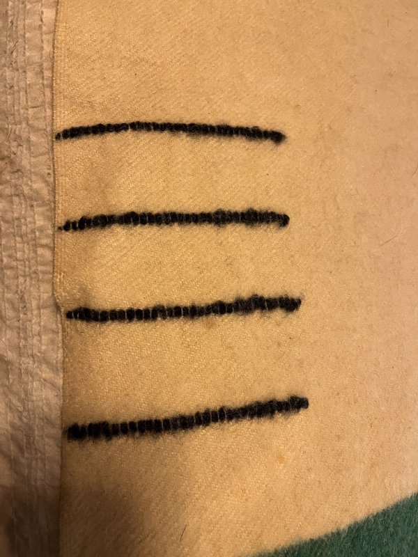 SOLD HBC blankets The Muzzleloading Forum