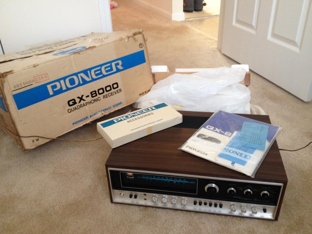 RCVR: Pioneer QX-8000 Quadraphonic Receiver | QuadraphonicQuad Home