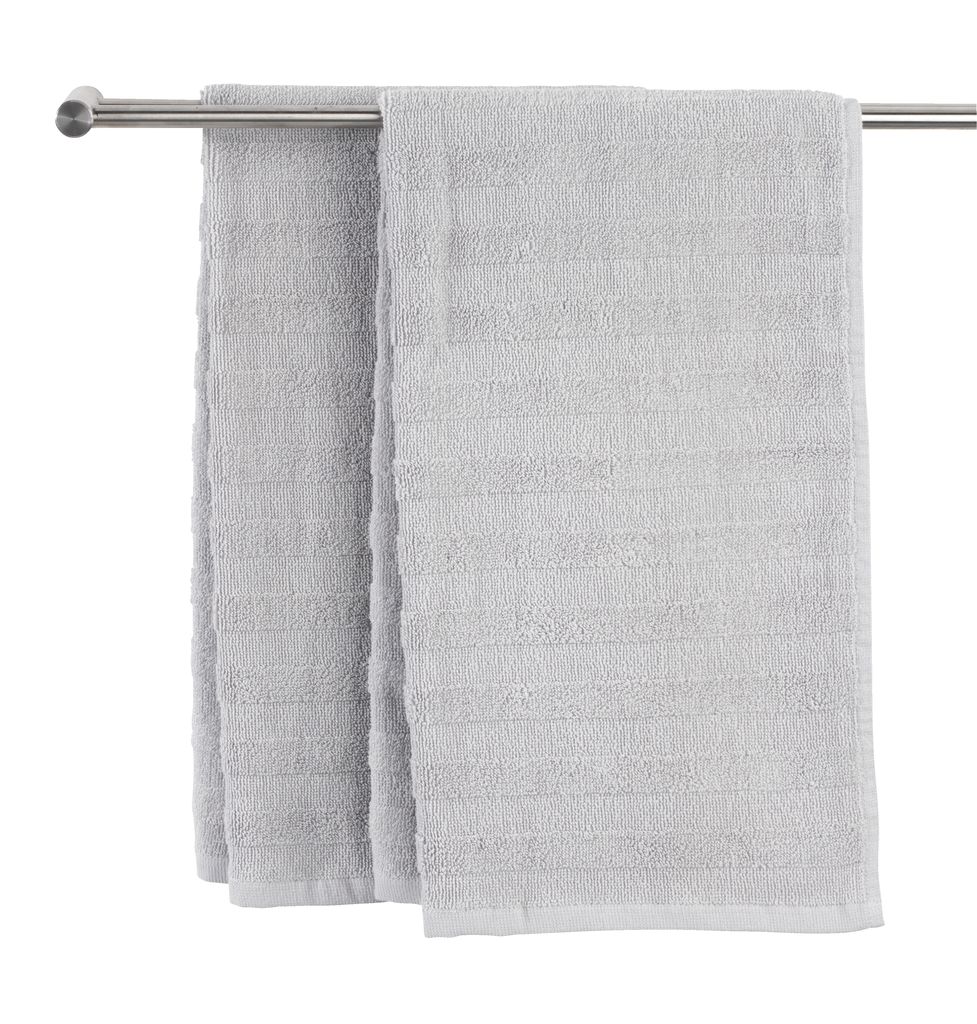 Bath sheet TORSBY 100x150 light grey JYSK