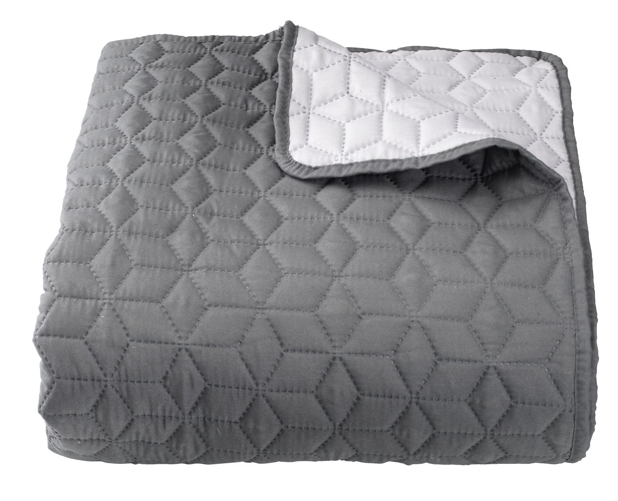 Jysk Sängöverkast Grå Sängöverkast ROSENTRE 160x220 grå JYSK