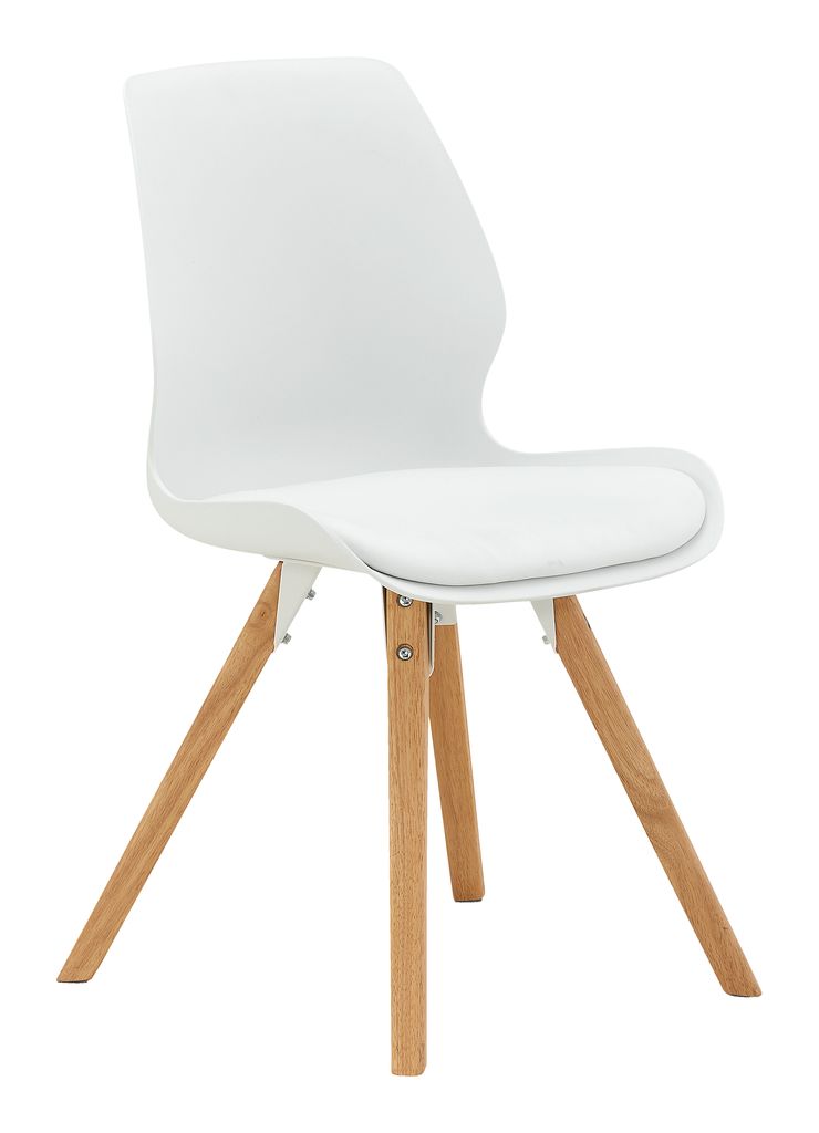 Esszimmerstuhl BOGENSE weiß JYSK