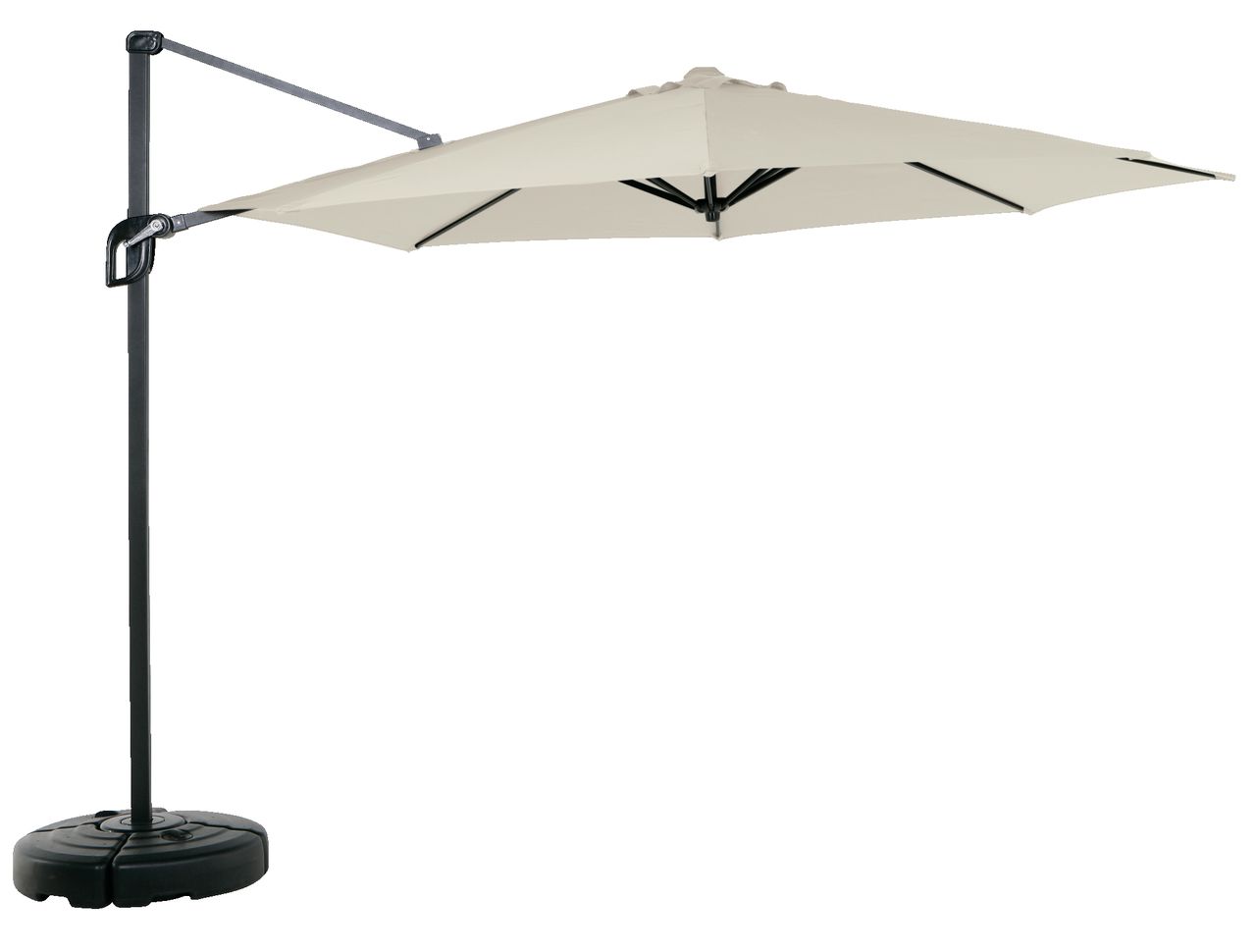 parasoller jysk Hanging Parasol Trondheim D300 Off-White | Jysk
