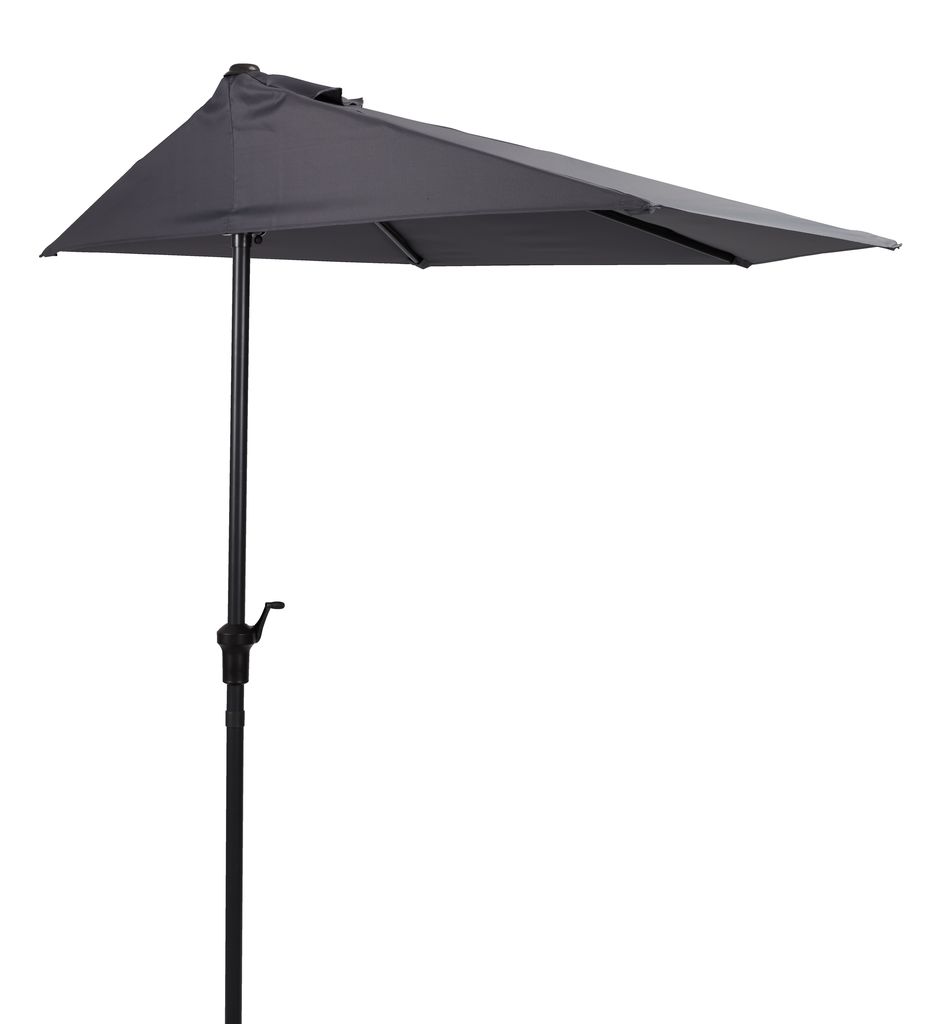 Balcony parasol KOLDING W270xL135 grey JYSK