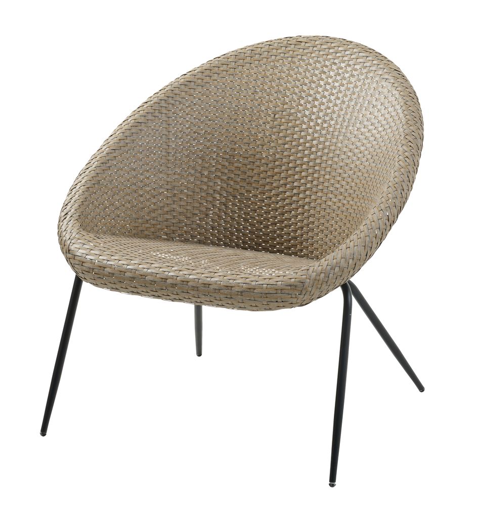 Lounge chair BORDING natural JYSK