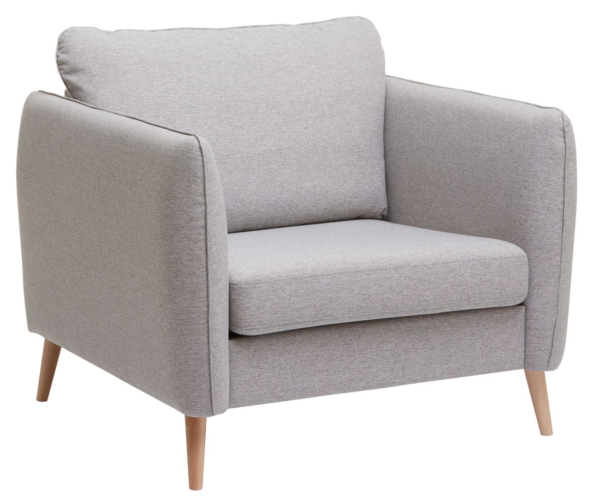 Fauteuil AARHUS gris clair JYSK