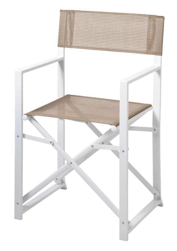 Folding chair NAGELSTI white JYSK