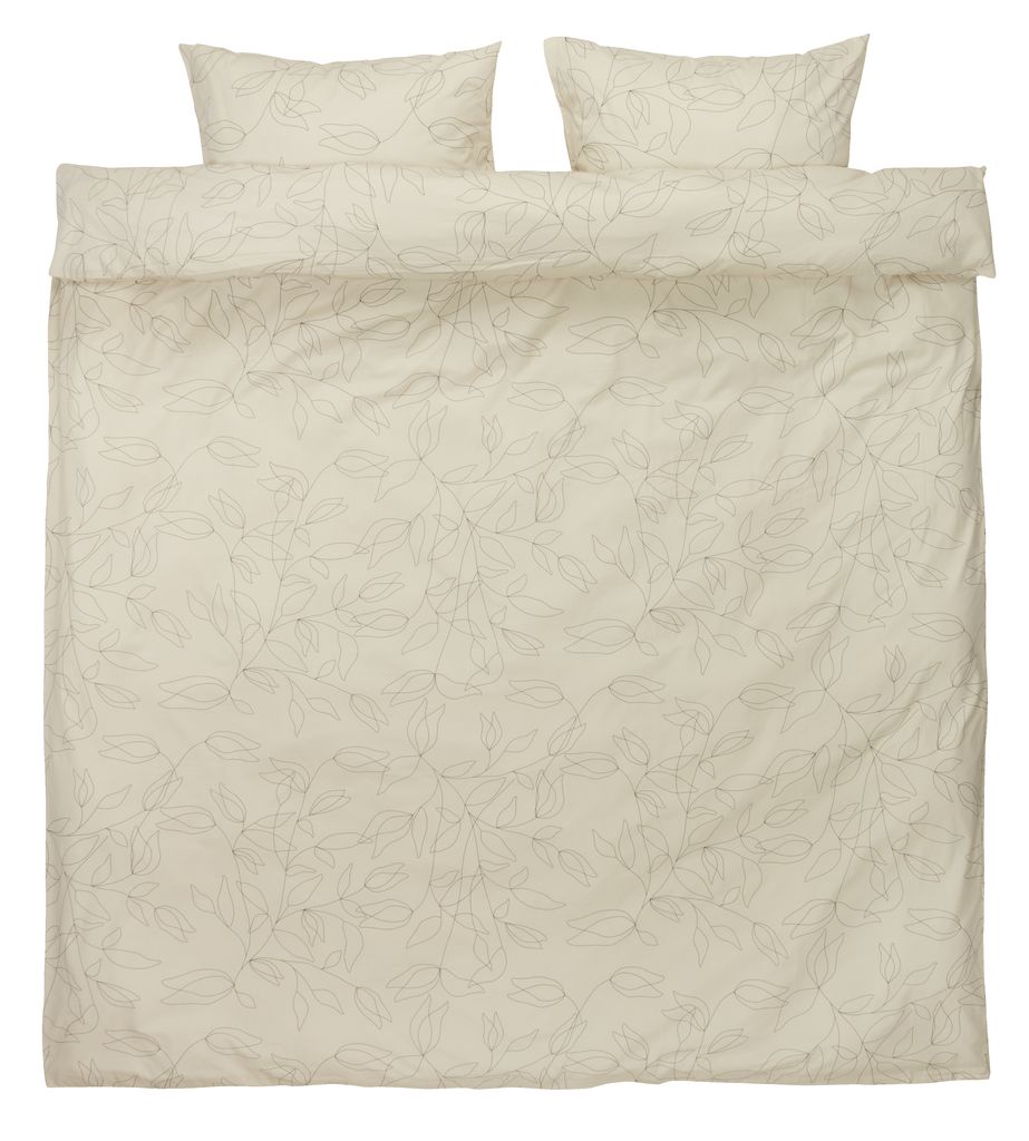 Obliečky SVEA 200x220 krémová JYSK