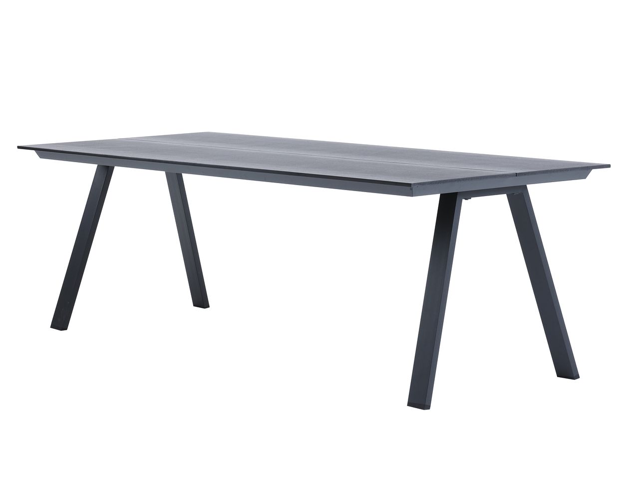 Garden table FAUSING W100xL220 black JYSK