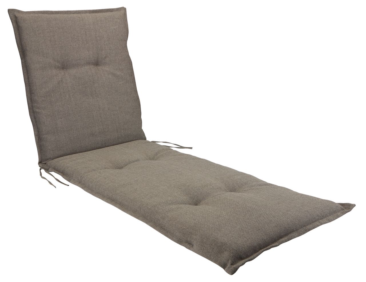 Garden cushion sun lounger HOPBALLE dark sand JYSK