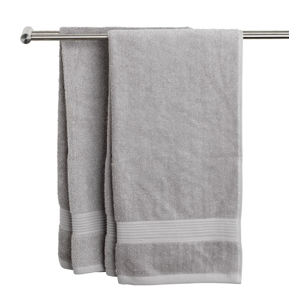 Bath towel KARLSTAD 70x140 light grey JYSK