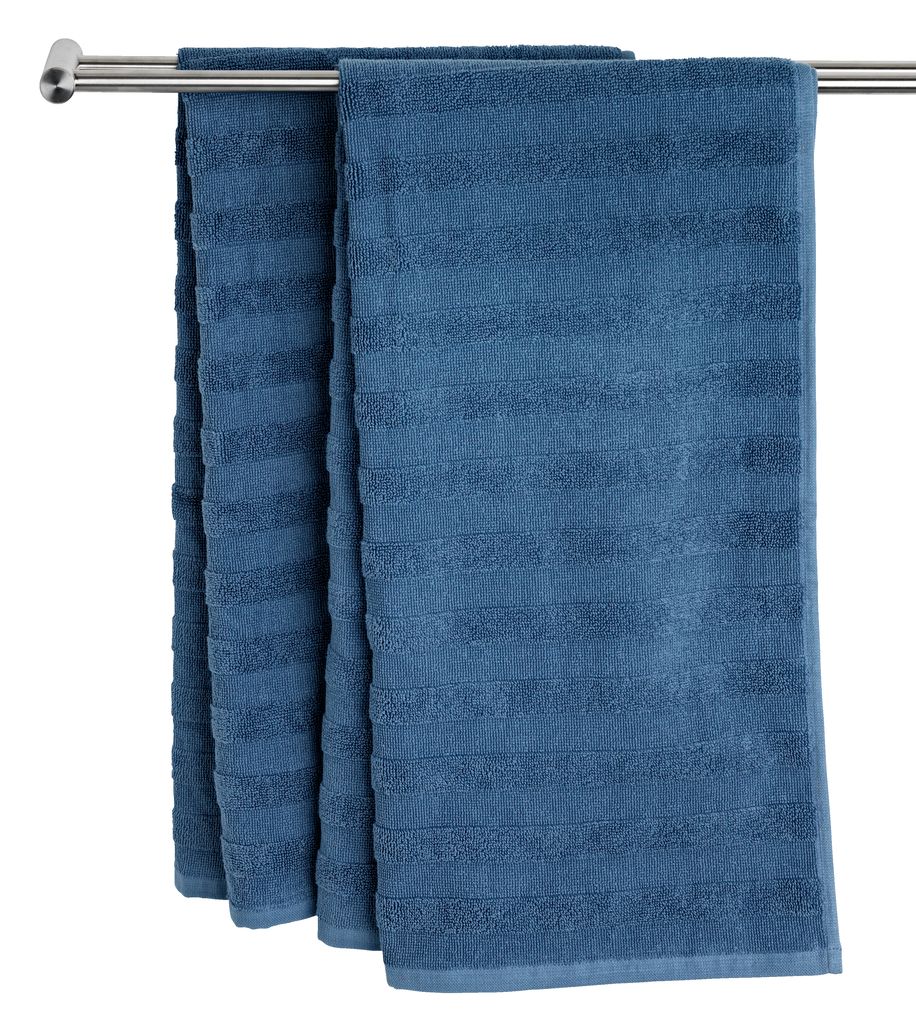 Bath sheet TORSBY 100x150 blue JYSK